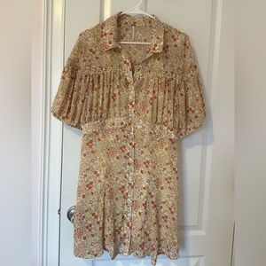 Free People Flower dress
